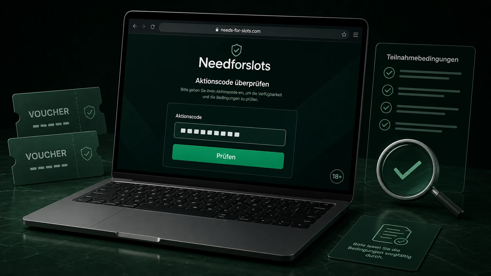 Need for Slots Code, Aktionscode und Casino Promo Code